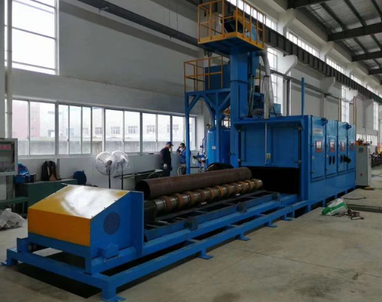 重庆喷砂机在管道除锈中的现场施工应用