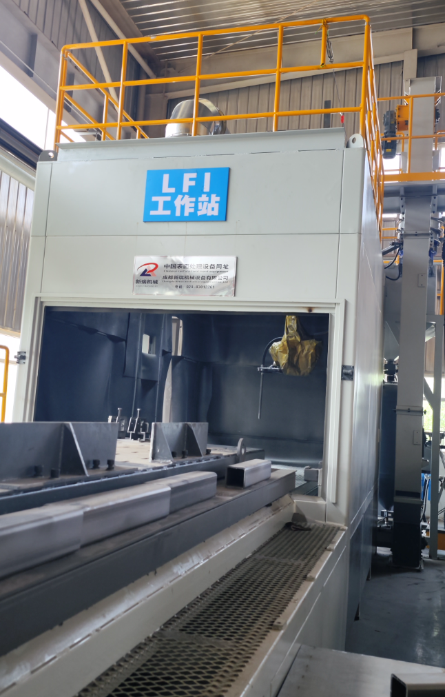 重庆大口径喷砂机 适合大型工件处理